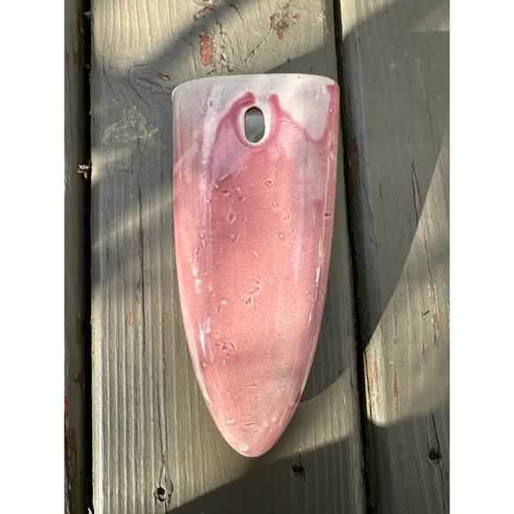 Vintage Ceramic Cherub Angel Wall Pocket Vase 6.5 pink blue Made in Japan - Picture 5 of 14